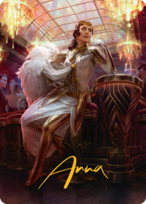 Elspeth Resplendent (#3) Art Card (Gold Signature)