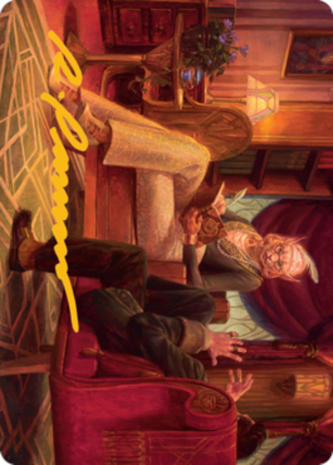Phabine, Boss's Confidant (#46) Art Card (Gold Signature)