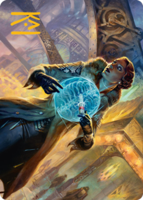 Writ of Return (#59) Art Card (Gold Signature)