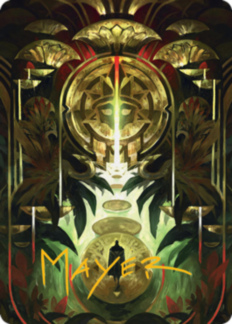 Jetmir's Garden (#1 76) Art Card (Gold Signature)