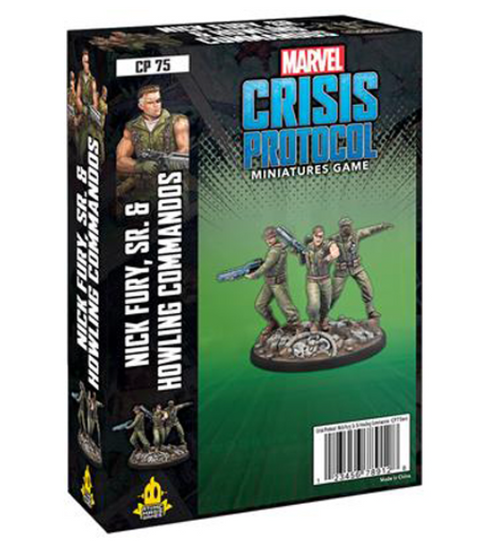 Marvel Crisis Protocol: Nick Fury Sr and Howling Commandos