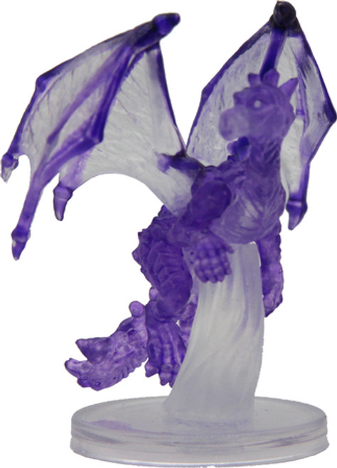 Fizban's Treasury of Dragons - Amethyst Dragon Wyrmling (Flying)