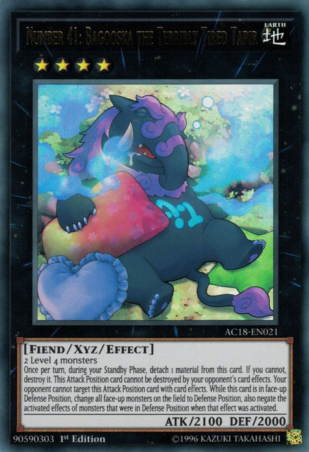 AC18-EN021 Number 41: Bagooska the Terribly Tired Tapir