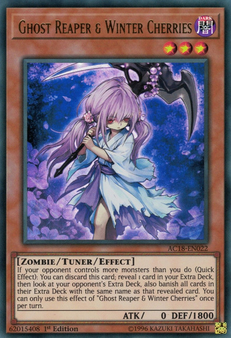 AC18-EN022 Ghost Reaper & Winter Cherries