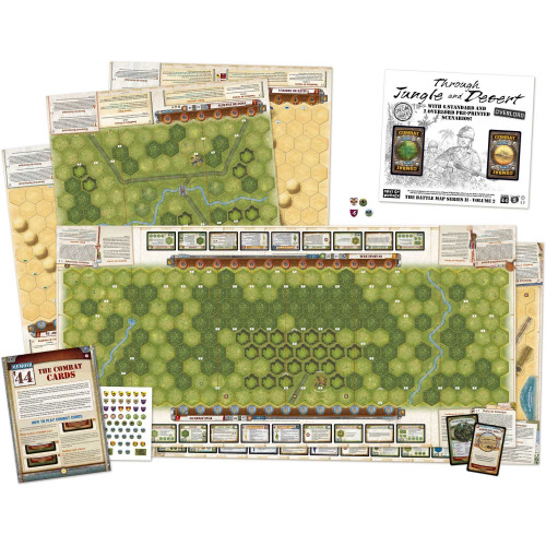 Memoir '44: Battle Map - Through Jungle and Desert