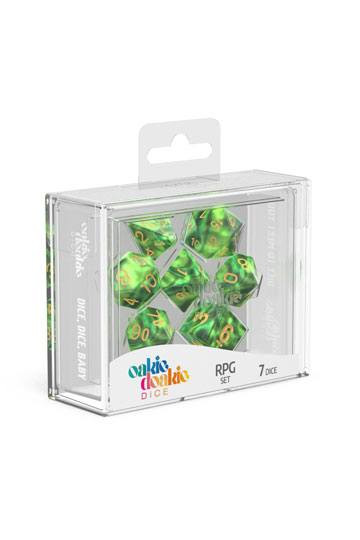 Oakie Doakie Dice RPG Set Gemidice - Jungle (7)