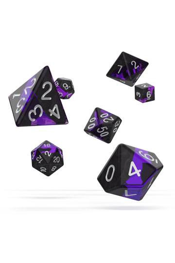 Oakie Doakie Dice RPG Set Enclave - Amethyst (7)