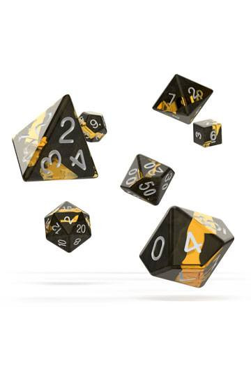 Oakie Doakie Dice RPG Set Enclave - Amber (7