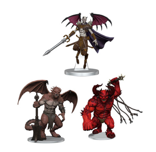 Dungeons & Dragons Icons of the Realms: Archdevils - Hutijin, Moloch, Titivilus