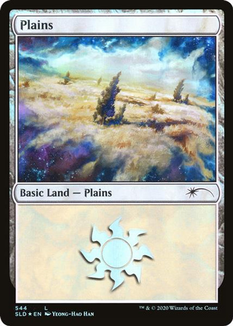 Plains (Enchanted) (Secret Lair foil - Jumpstart Lands) | Secret Lair Drops