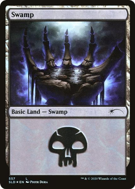Swamp (Discard) (Secret Lair foil - Jumpstart Lands) | Secret Lair Drops