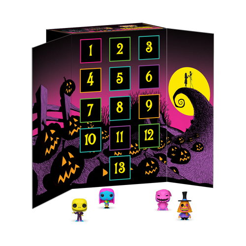 Pocket POP! The Nightmare Before Christmas 13 Day Countdown Calendar (Black Light)