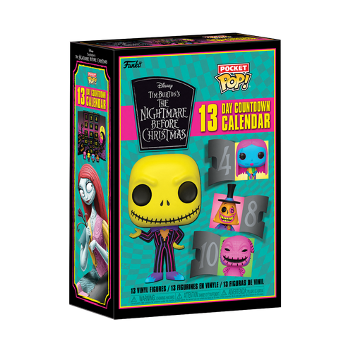 Pocket POP! The Nightmare Before Christmas 13 Day Countdown Calendar (Black Light)