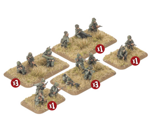 World War III: Team Yankee - Mechanised Platoon (x32 figures)