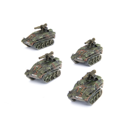 World War III: Team Yankee - Wiesel TOW Panzerabwehr Zug (x4)