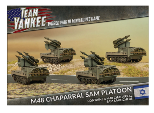 World War III: Team Yankee - M48 Chaparral SAM Platoon (x4)