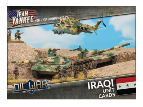World War III: Team Yankee - Iraqi Unit Cards (x43 cards)
