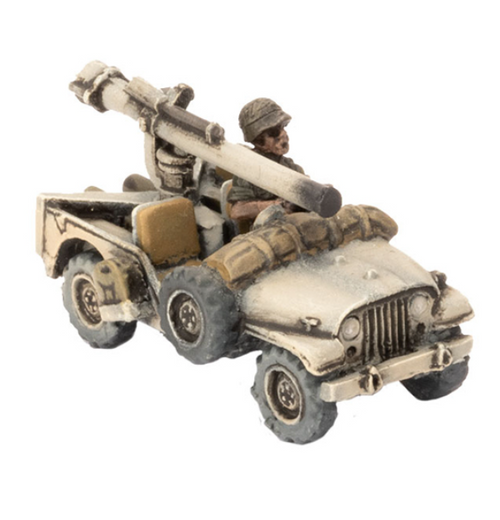 World War III: Team Yankee - Anti-tank Jeep Group (x6 Jeeps)