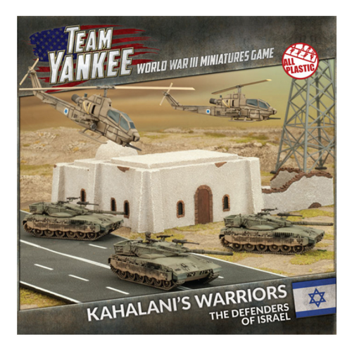 World War III: Team Yankee - Kahalani's Warriors (x3 Merkava's, 2x Cobra's Plastic)