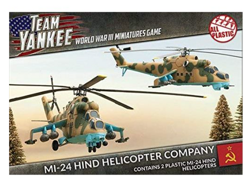 World War III: Team Yankee - Mi-24 Hind Helicopter Company (Plastic)