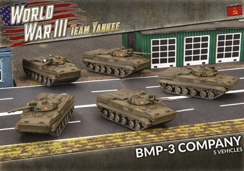 World War III: Team Yankee - BMP-3 Company (x5 Plastic)