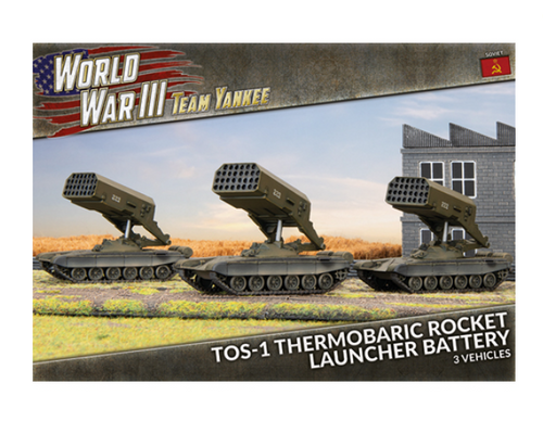 World War III: Team Yankee - TOS-1 Rocket Launcher Battery (x3)