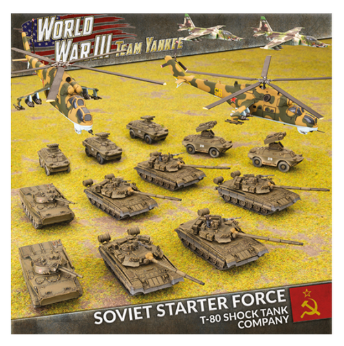 World War III: Team Yankee - Soviet Starter Force: T-80 Shock Tank Company