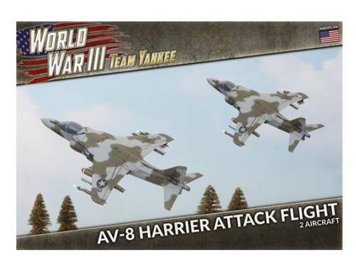 World War III: Team Yankee - AV-8 Harrier Attack Flight (x2 Plastic)