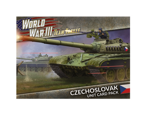 World War III: Team Yankee - World War III: Czechoslovak Unit Cards (36 Cards)