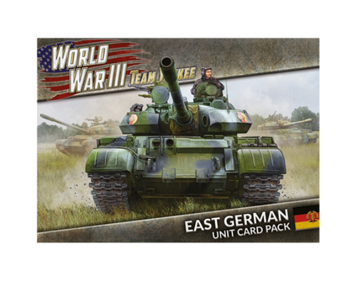 World War III: Team Yankee - World War III: East German Unit Cards (34 Cards)