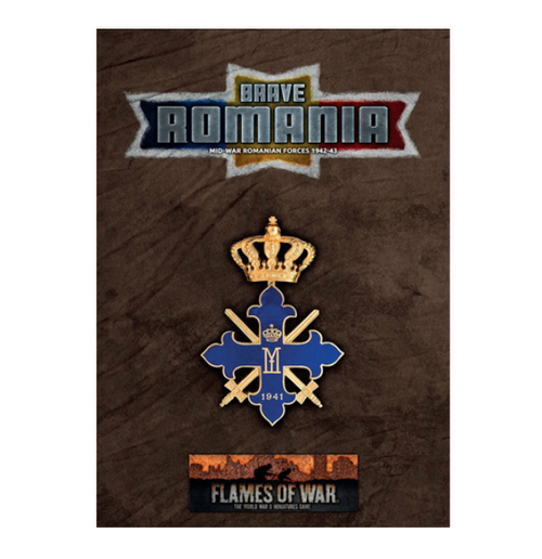 Flames of War - "Brave Romania" Romanian Booklet + 66 Cards
