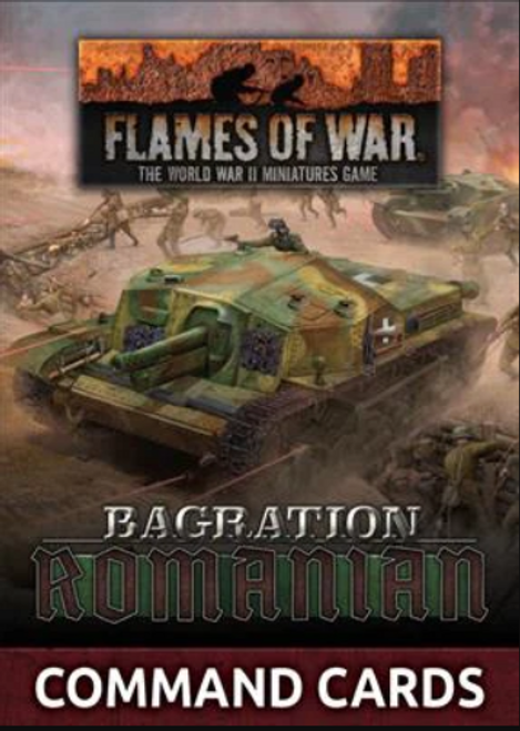 Flames of War - Romanian Command Card Pack (27x Cards)