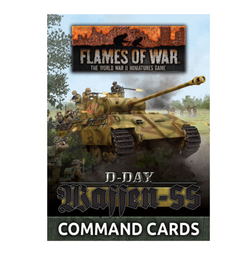 Flames of War - Waffen-SS Command Card Pack (47 cards)
