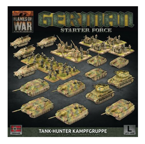 Flames of War - Tank-Hunter Kampfgruppe Army Deal (Plastic)