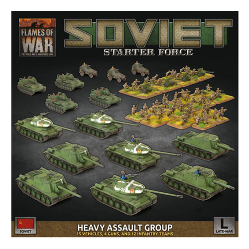 Flames of War - Soviet LW 'Heavy Assault Group' Army Deal (Plastic)