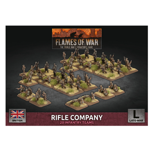 Flames of War - Rifle Company (96 figs Plastic)