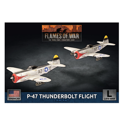 Flames of War - P-47 Thunderbolt Fight Flight (1:144) (x2)