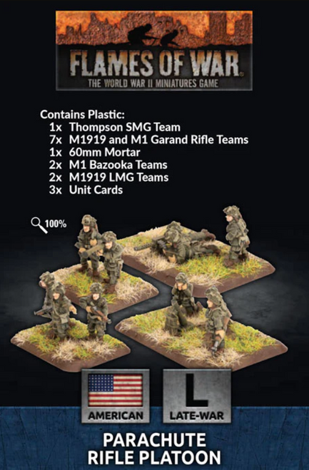 Flames of War - Parachute Rifle Platoon (Plastic)