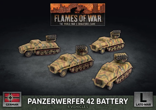 Flames of War - Panzerwerfer 42 Battery (x4)