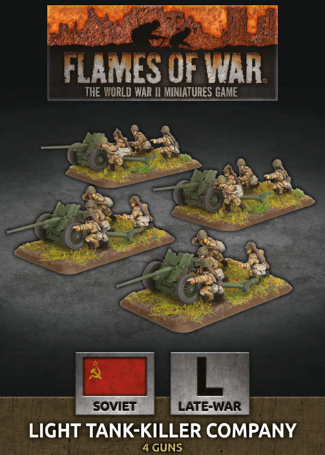 Flames of War - Light Tank-Killer Company (x4 Plastic)