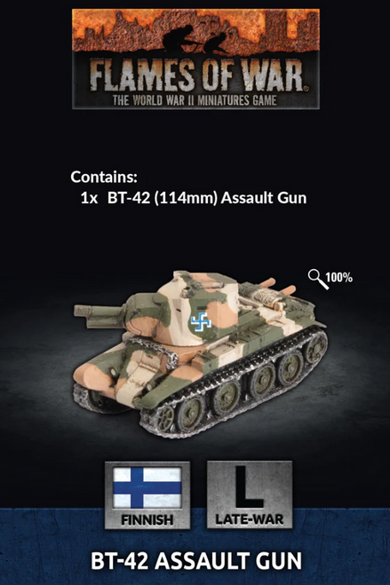 Flames of War - BT-42 Assault Gun (x1)