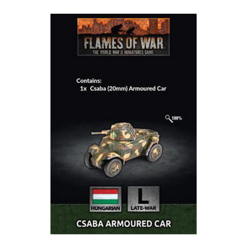 Flames of War - Csaba Armoured Car (x1)