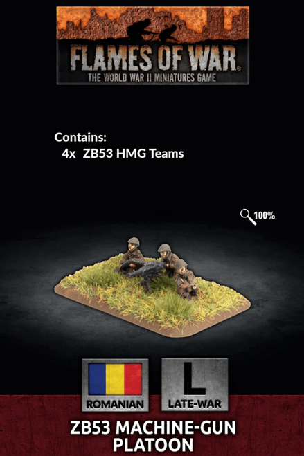 Flames of War - HMG Platoon (x4)