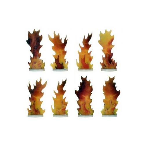 Flames of War - Destroyed Markers