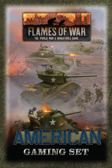 Flames of War - American Tin (x20 Tokens, x2 Objectives, x16 Dice)