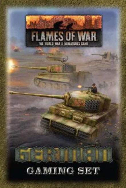 Flames of War - German Tin (x20 Tokens, x2 Objectives, x16 Dice)