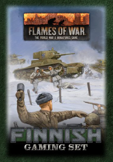 Flames of War - Finnish Gaming Set (x20 Tokens, x2 Objectives, x16 Dice)