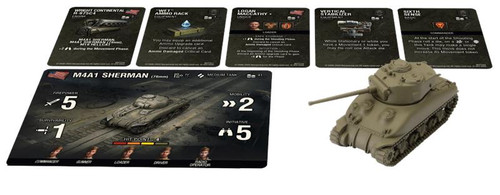 World of Tanks Miniatures Game: American - M4A1 76mm Sherman