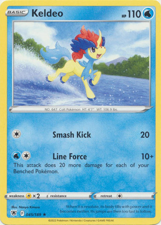 Astral Radiance 045/189 Keldeo (Non-Holo)