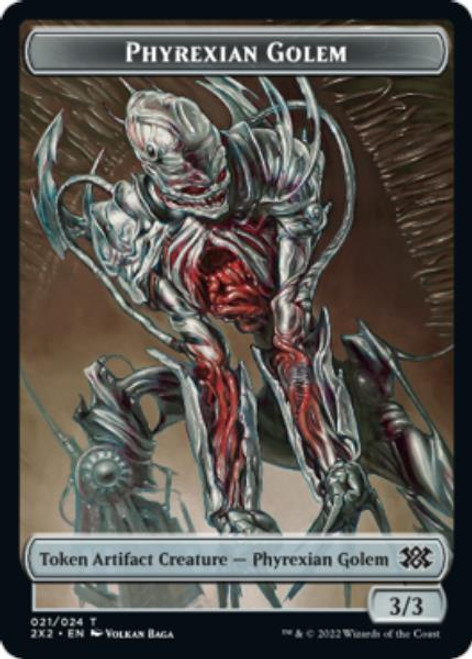 Double Masters 2022 - Phyrexian Golem Token | Double Masters 2022